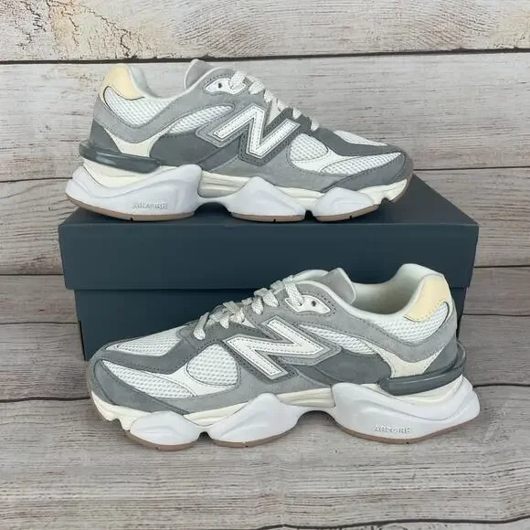 New Balance 9060 Mens Sz 7 Womens Sz 8.5D Sneakers Grey Beige - Picture 2 of 11